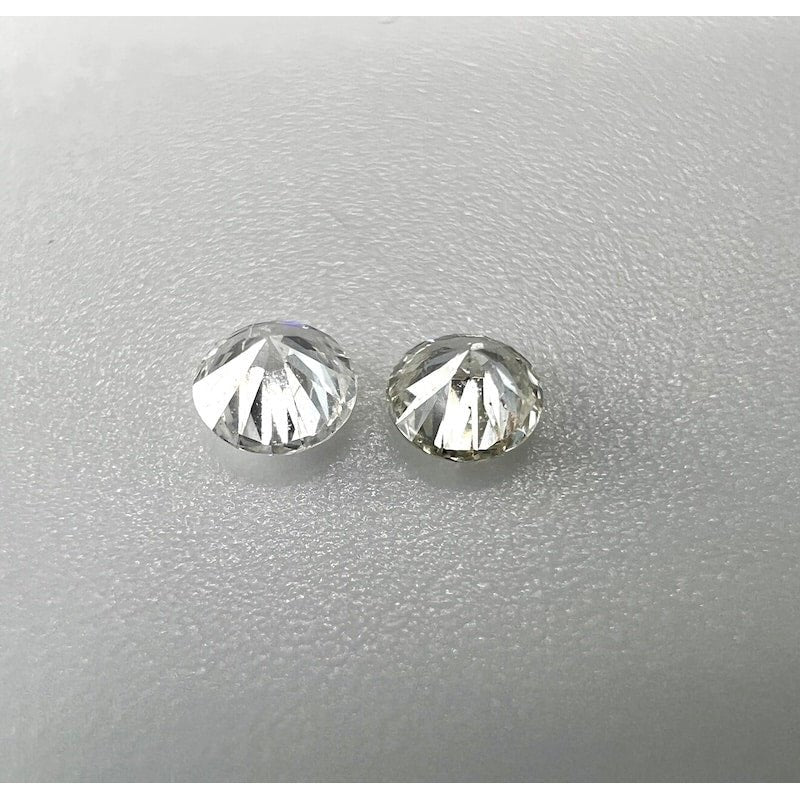 SET 2x Diamant a 0.06 ct I VS Farbe H