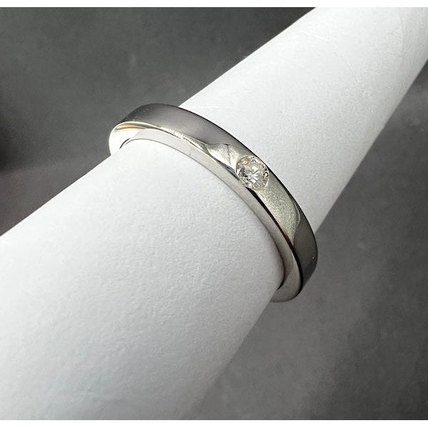 Diamantring I 0.09 ct Farbe J I 925er Silber