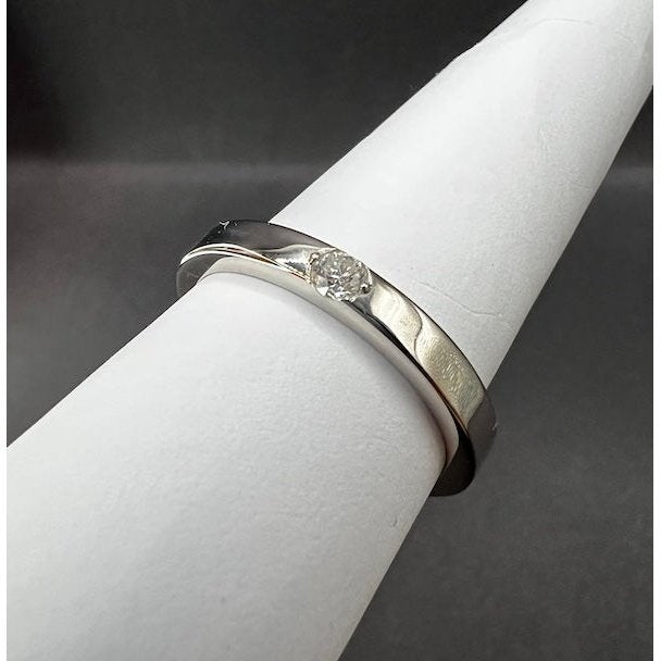 Diamantring I 0.12 ct Farbe J I 925er Silber