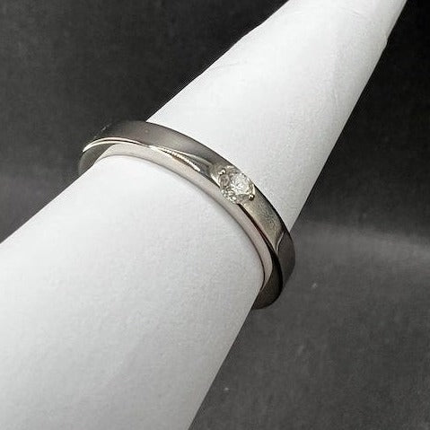 Diamantring I 0.12 ct Farbe J I 925er Silber