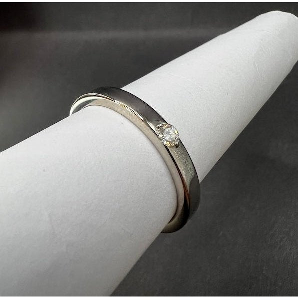 Diamantring I 0.12 ct Farbe J VVS2 I 925er Silber