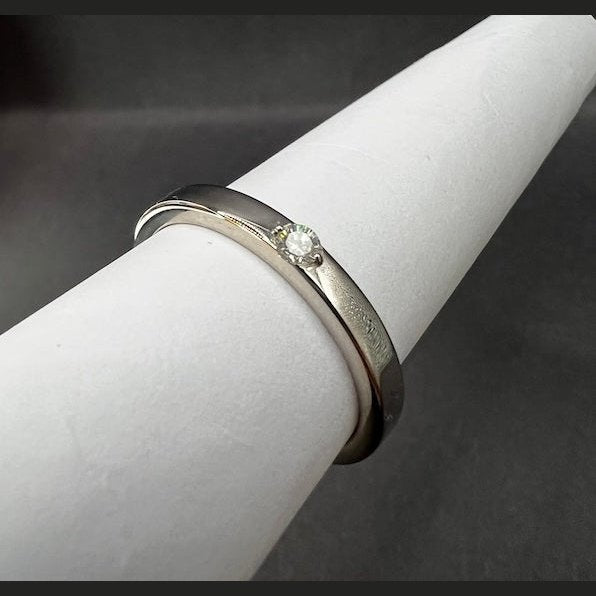 Diamantring I 0.12 ct Farbe J VVS2 I 925er Silber