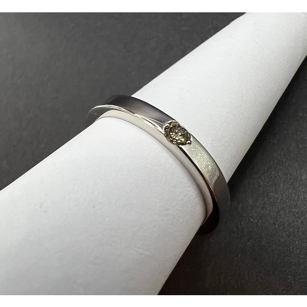 Diamantring I Champagner I 0.12 ct I 925er Silber
