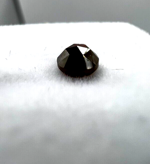 Loser Diamant Mit 0,46 Carat Schöner loser Champagne Braun Farbener Diamant