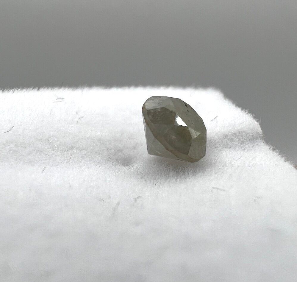 Loser Diamant Mit 0,785 Carat Schöner Fancy Schwarz -Brauner Diamant