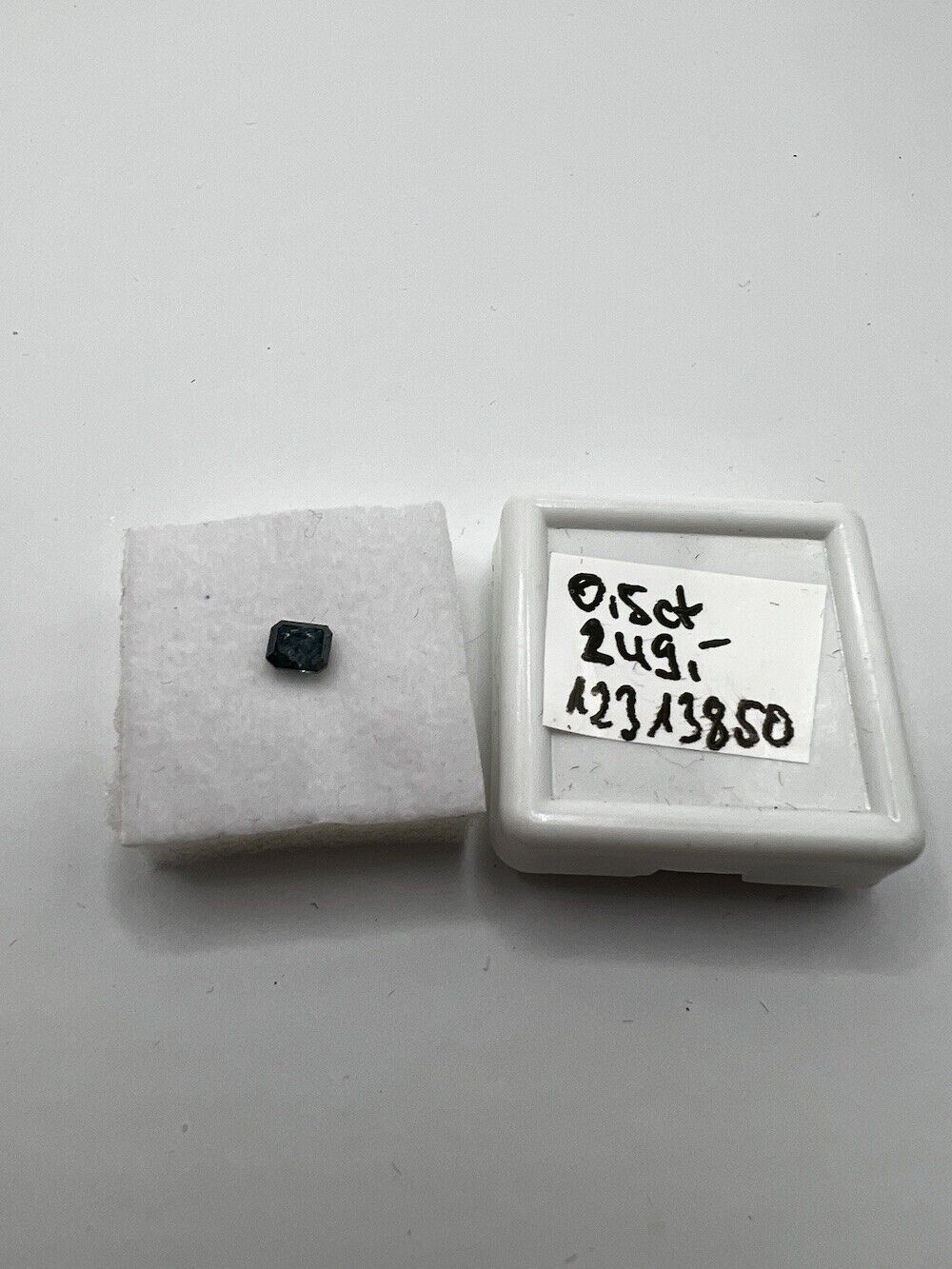 Loser Diamant Mit 0,5 Carat Schöner Fancy BLAU Farbener Diamant