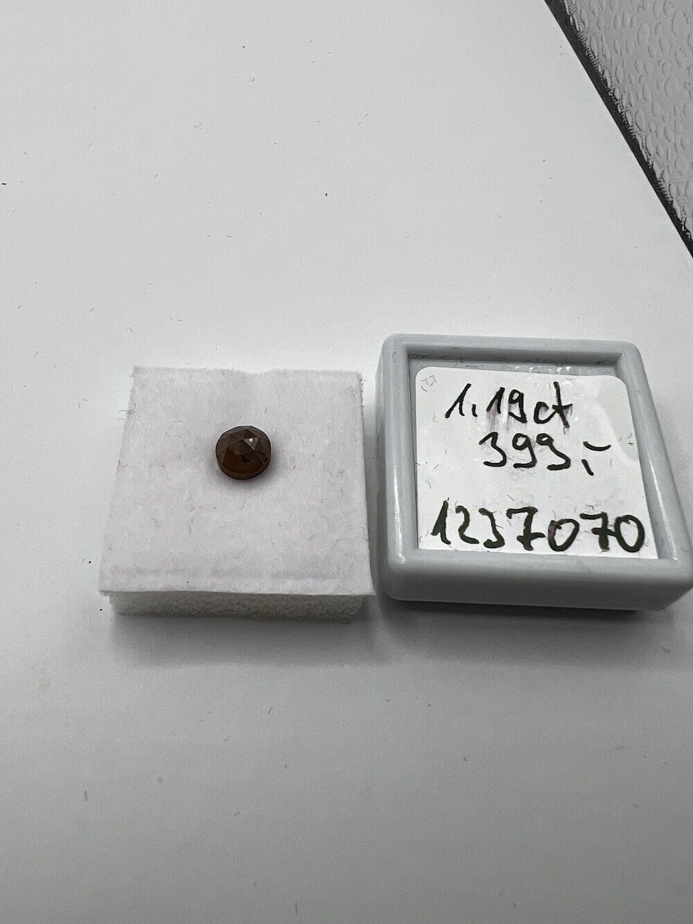 Loser Diamant Mit 1,19 Carat Schöner Fancy Dunkel Farbener Diamant