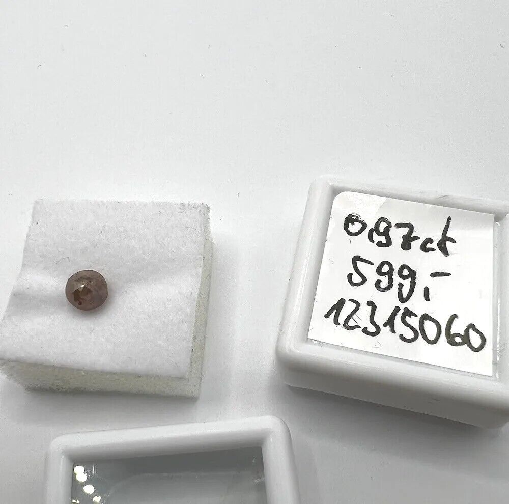 Loser Diamant Mit 0,97 Carat Schöner Fancy Dunkel Farbener Diamant