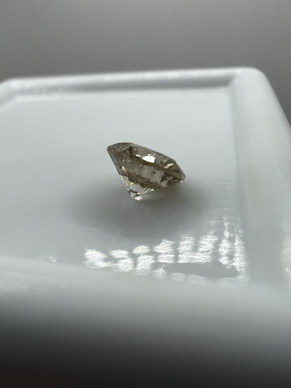 Lose Diamanten Schöner Champagne Farbener Diamant mit 0,29 Carat