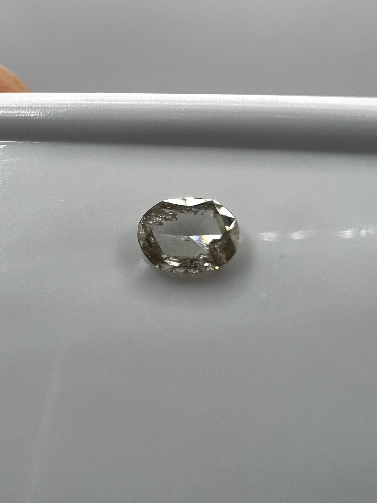 Loser Diamant Mit 0,175Carat Schöner Fancy Champagne Farbener Diamant