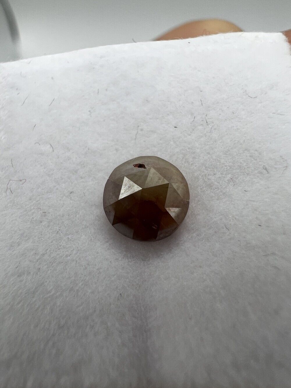 Loser Diamant Mit 1,19 Carat Schöner Fancy Dunkel Farbener Diamant