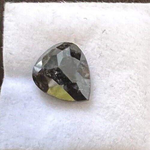 Loser Natürlicher Schwarzer Diamant Mit 3,355 Carat Sehr Selten