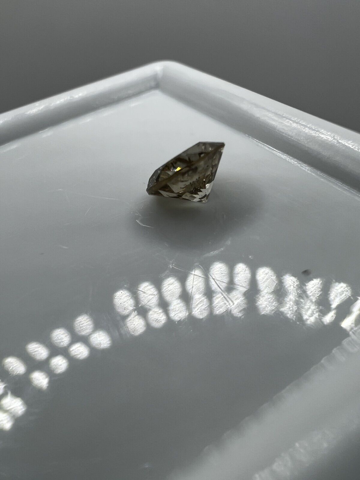 Lose Diamanten Schöner Champagne Farbener Diamant mit 0,29 Carat
