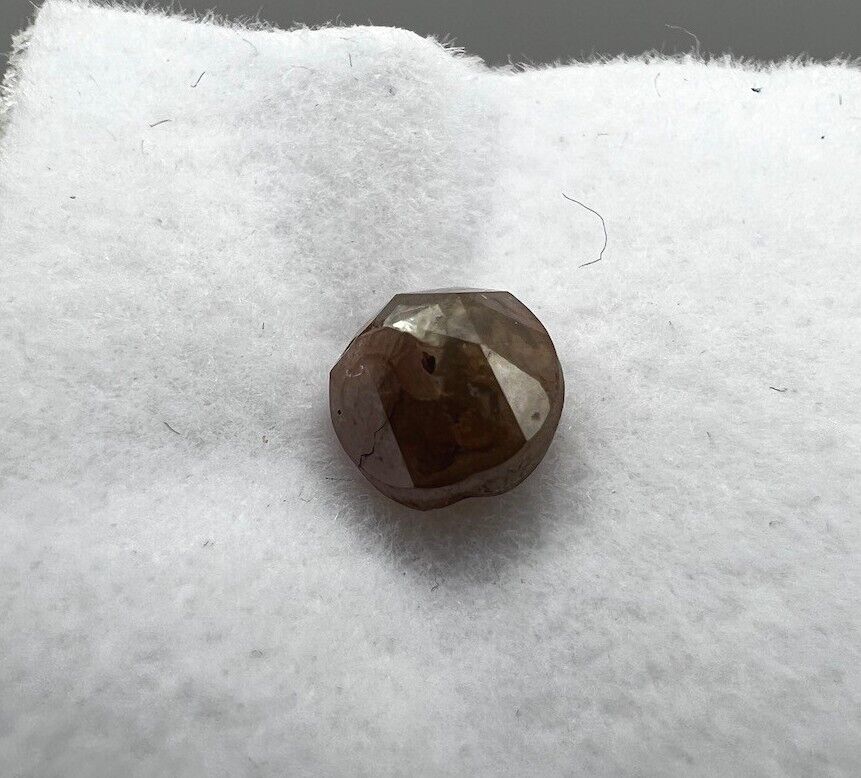 Loser Diamant Mit 0,97 Carat Schöner Fancy Dunkel Farbener Diamant