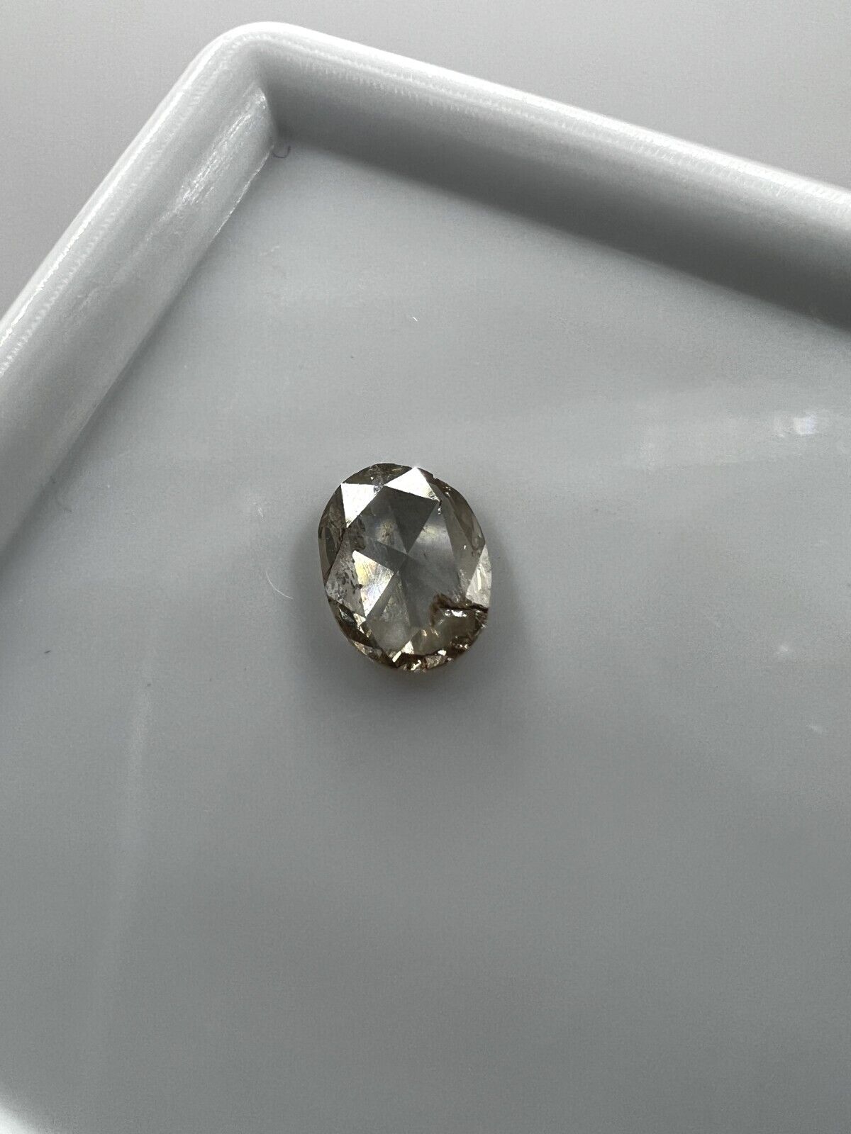 Loser Diamant Mit 0,175Carat Schöner Fancy Champagne Farbener Diamant