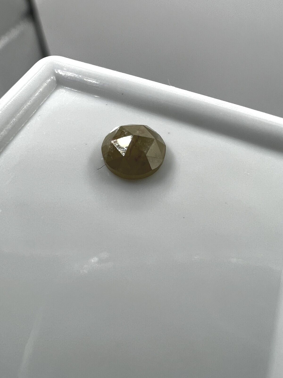 Loser Diamant Mit 0,53 Carat Schöner Braun-Rötlicher Diamant