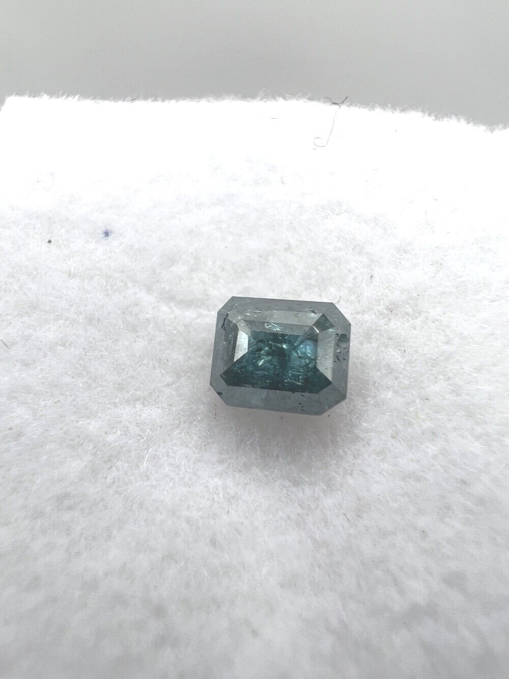 Loser Diamant Mit 0,5 Carat Schöner Fancy BLAU Farbener Diamant