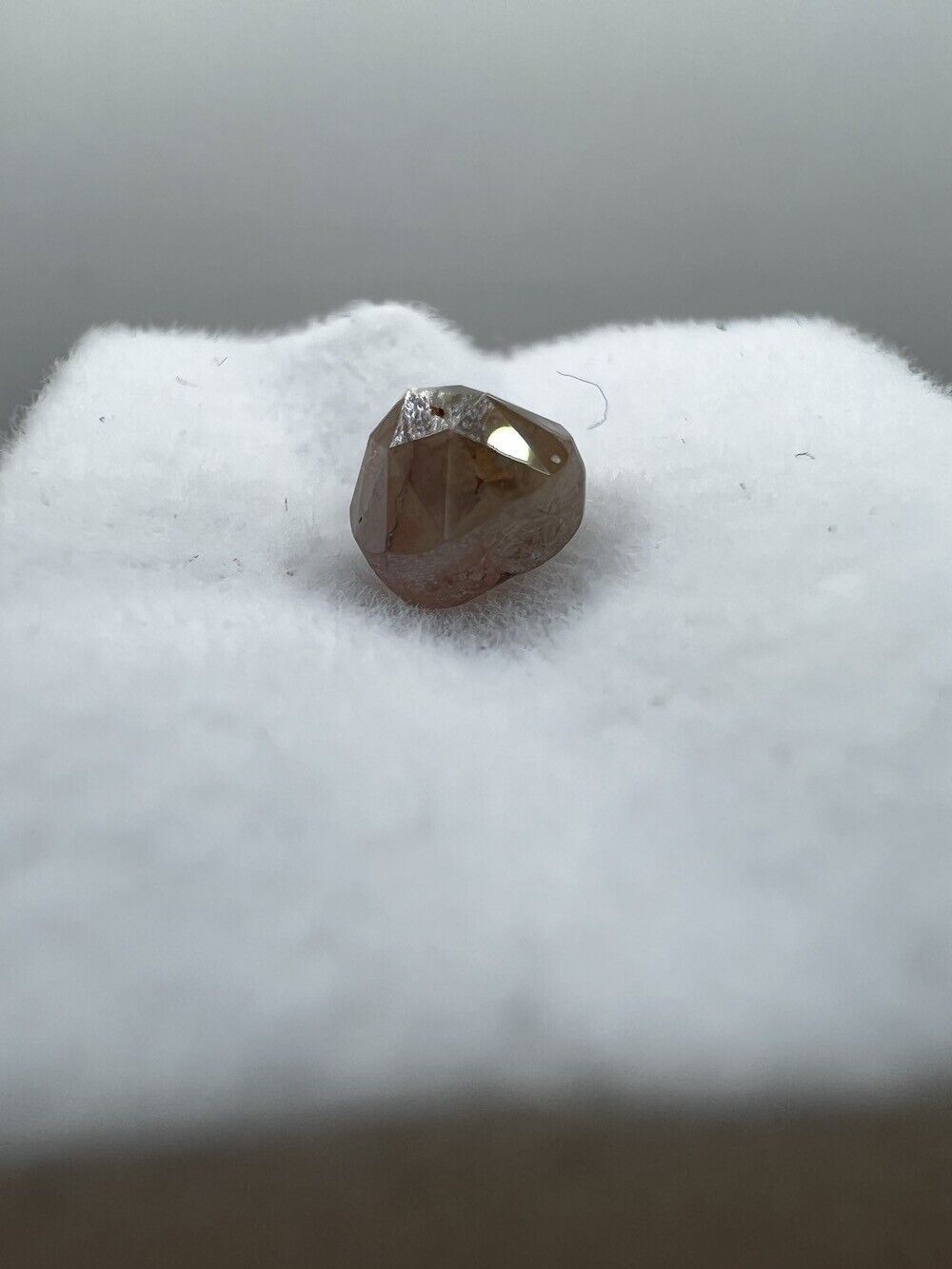 Loser Diamant Mit 0,97 Carat Schöner Fancy Dunkel Farbener Diamant