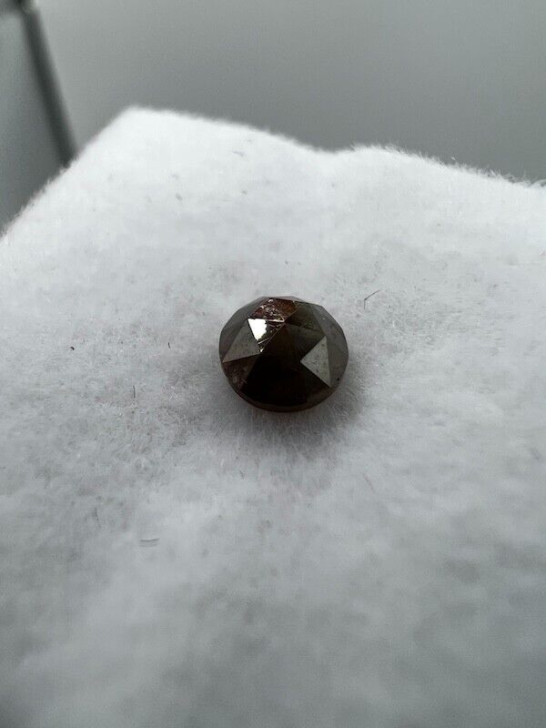 Loser Diamant Mit 0,46 Carat Schöner loser Champagne Braun Farbener Diamant
