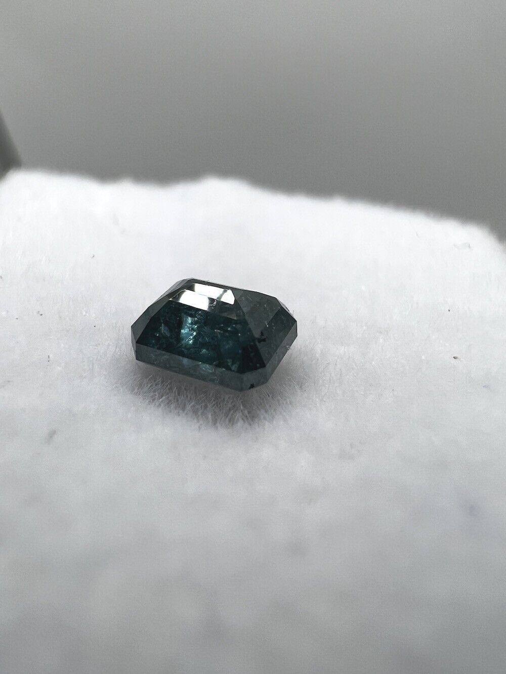 Loser Diamant Mit 0,5 Carat Schöner Fancy BLAU Farbener Diamant