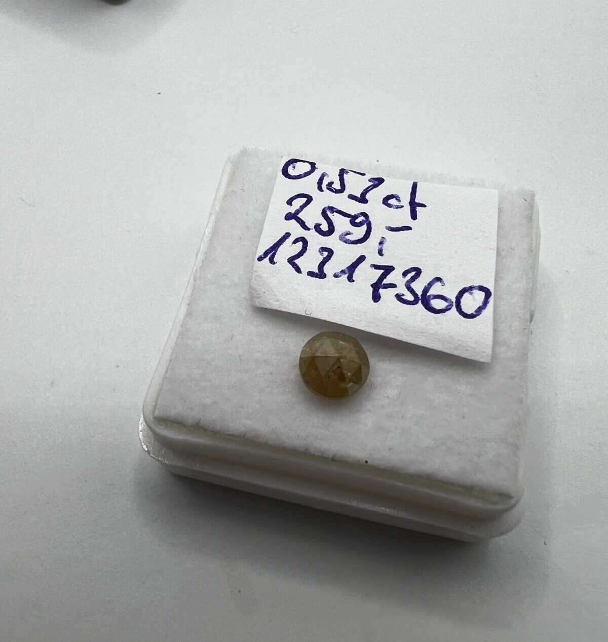 Loser Diamant Mit 0,53 Carat Schöner Braun-Rötlicher Diamant
