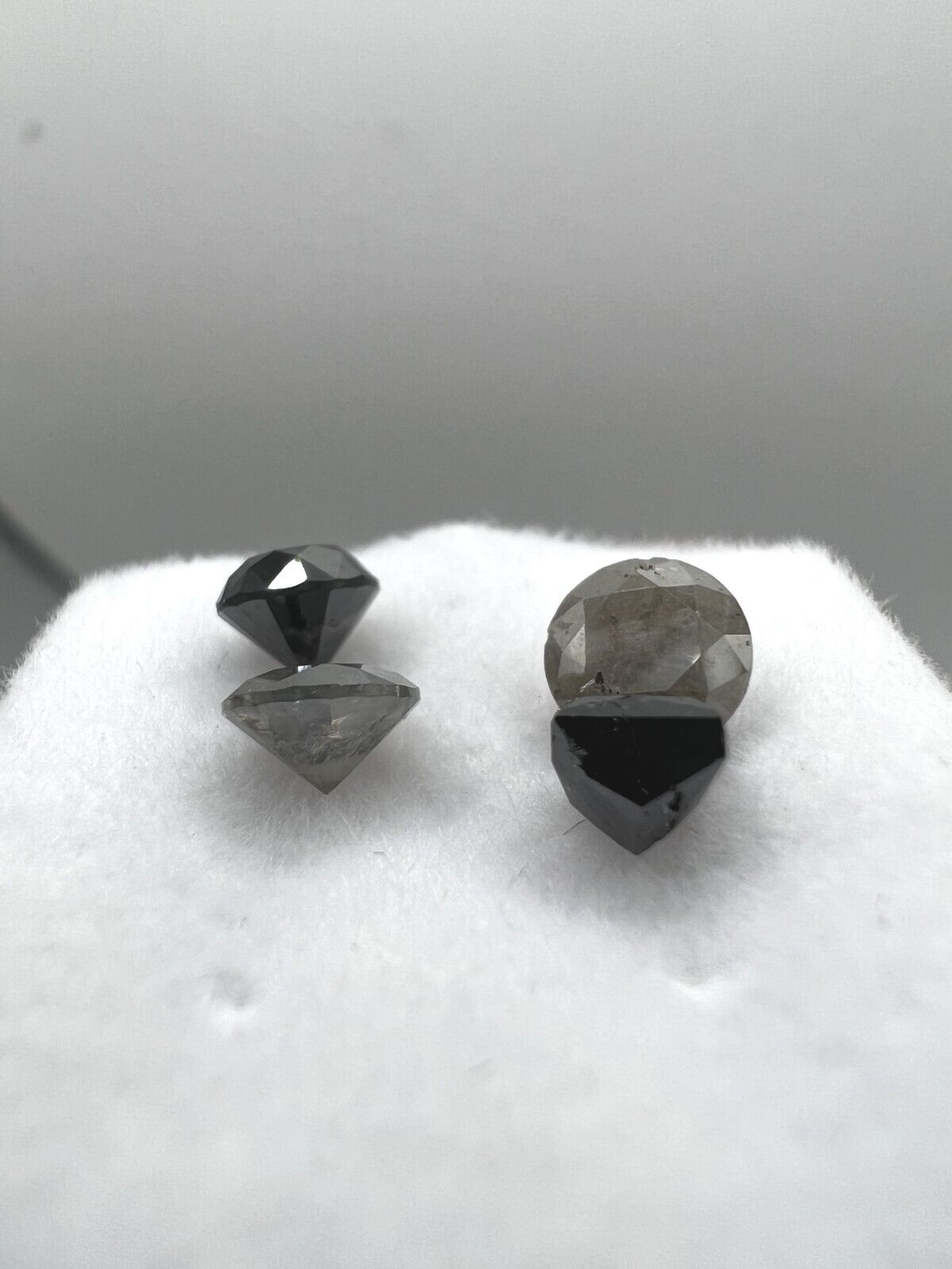 Lose Diamanten Mit 0,6 Carat Schöne Fancy Braun-Rot Farbenene Diamanten