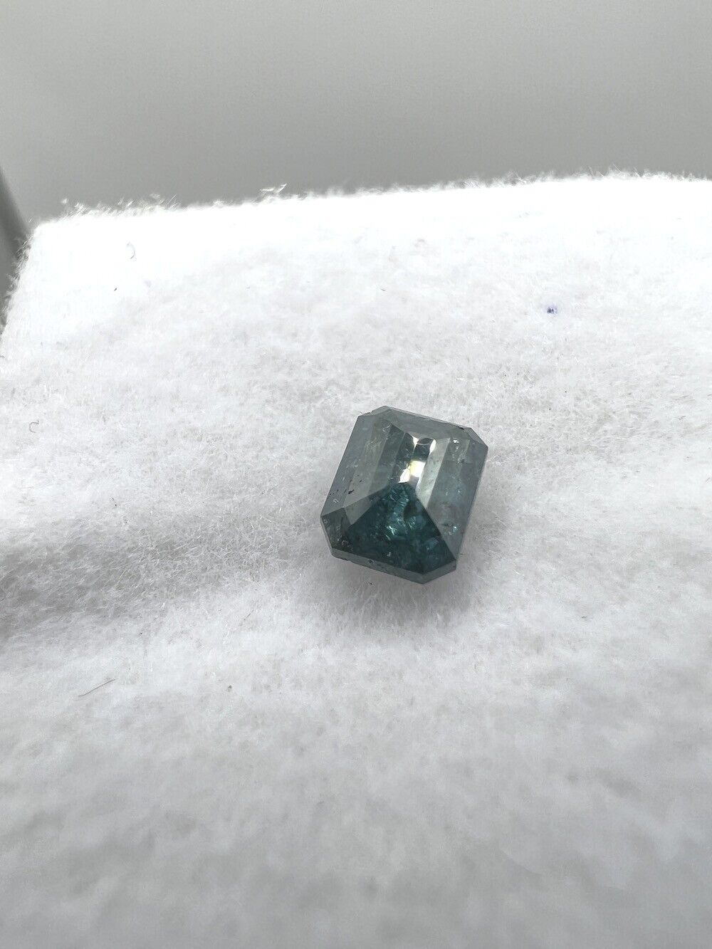 Loser Diamant Mit 0,5 Carat Schöner Fancy BLAU Farbener Diamant