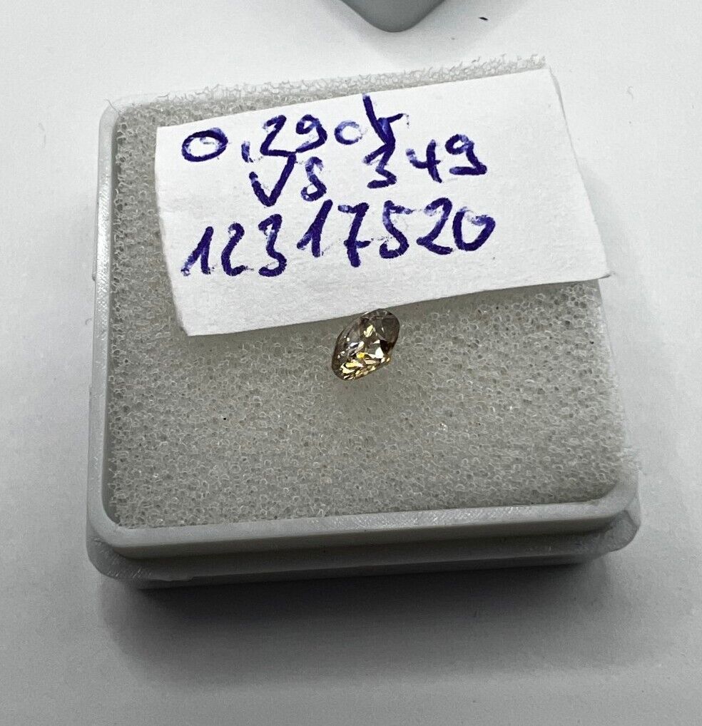 Lose Diamanten Schöner Champagne Farbener Diamant mit 0,29 Carat