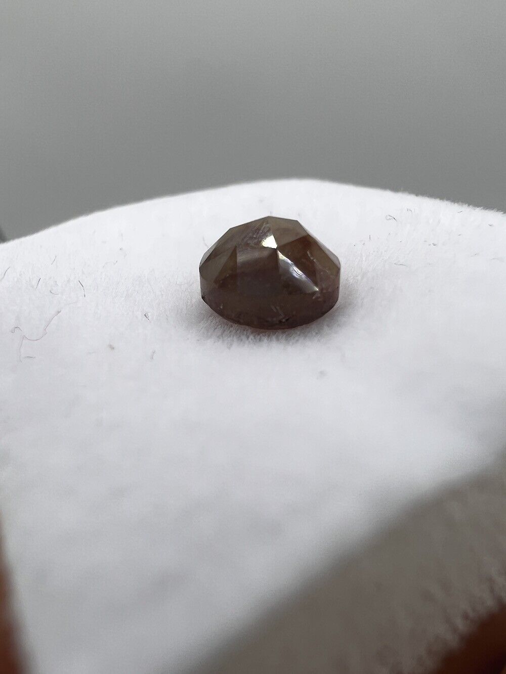 Loser Diamant Mit 1,19 Carat Schöner Fancy Dunkel Farbener Diamant
