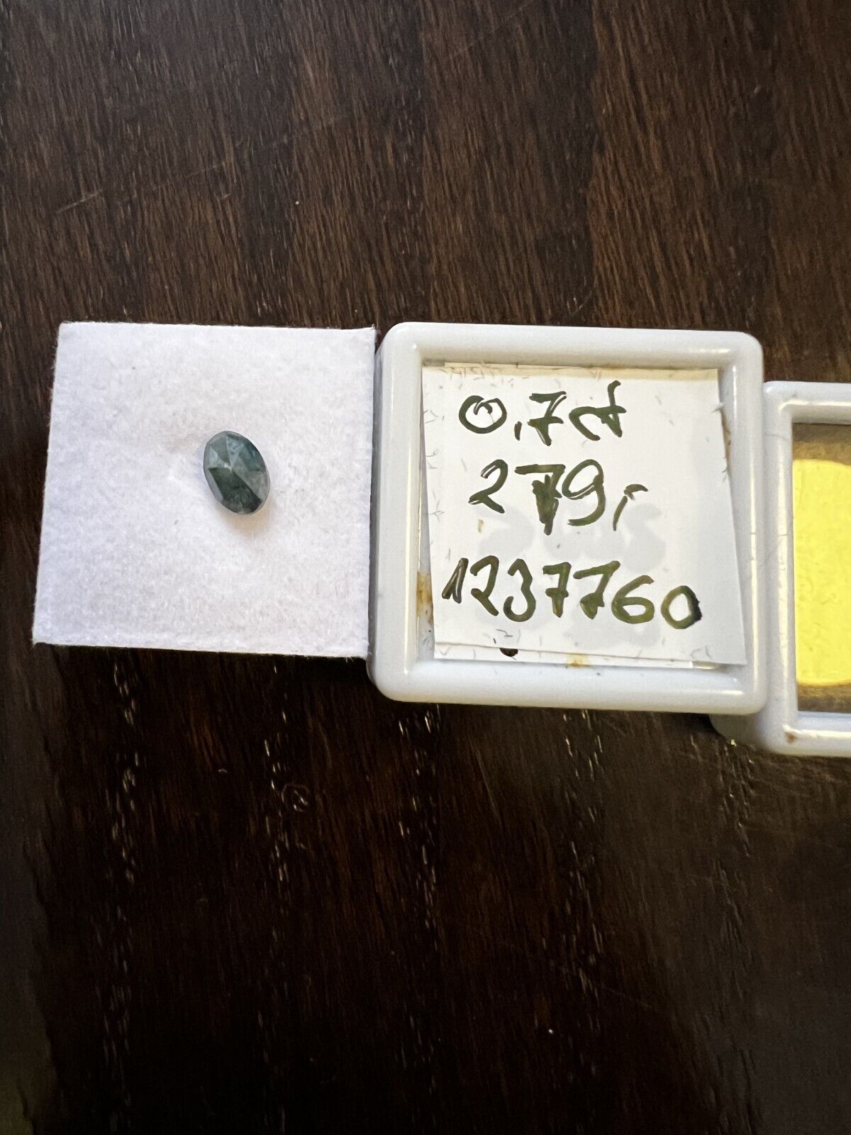 Loser NatürlicherDiamant Schwarz Sehr Selten 0,70 Carat