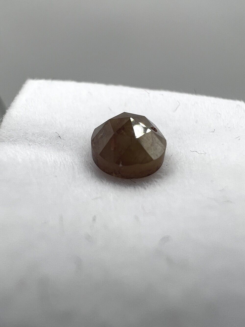 Loser Diamant Mit 1,19 Carat Schöner Fancy Dunkel Farbener Diamant