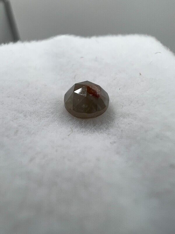 Loser Diamant Mit 0,46 Carat Schöner loser Champagne Braun Farbener Diamant