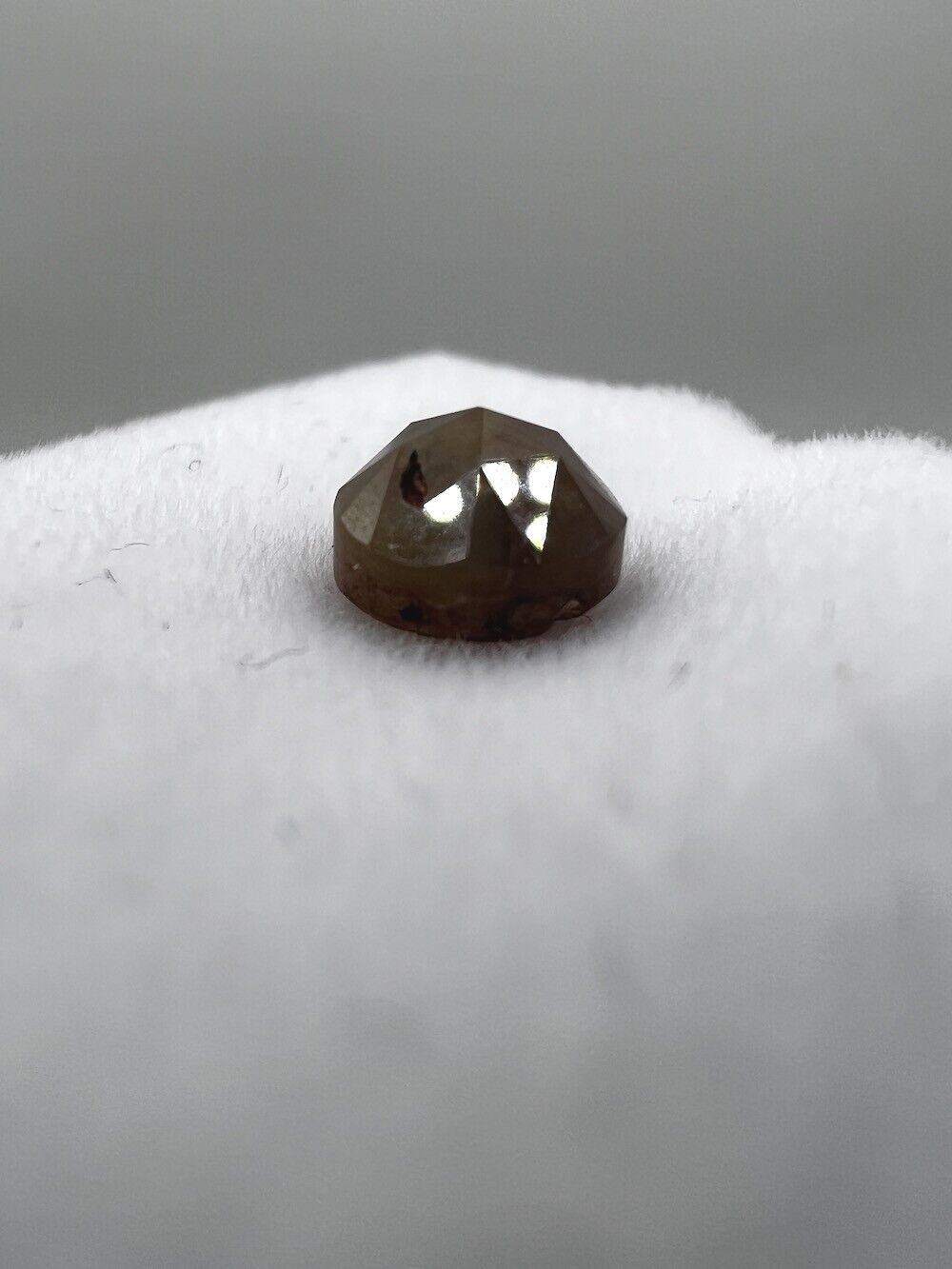 Loser Diamant Mit 1,19 Carat Schöner Fancy Dunkel Farbener Diamant