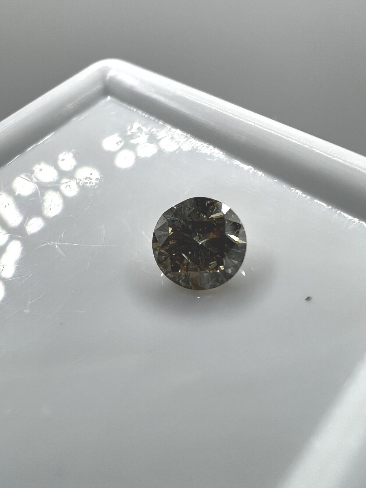 Lose Diamanten Schöner Champagne Farbener Diamant mit 0,29 Carat