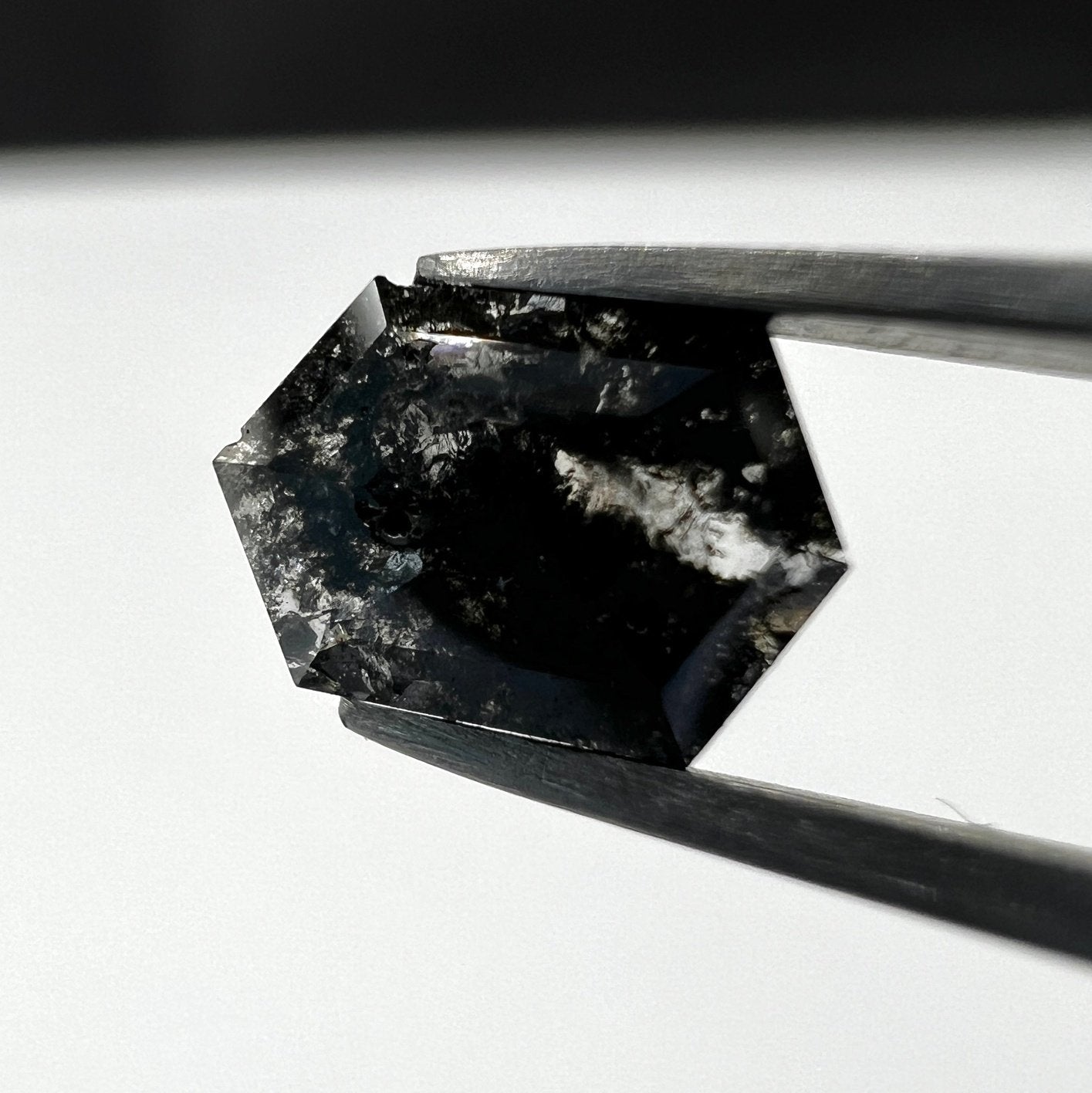 0.43 Carat Diamant schwarz im Fancy Cut