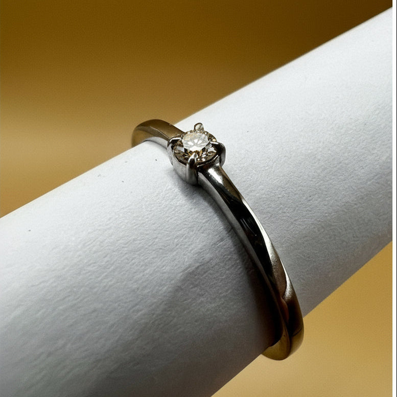 Diamantring Solitär