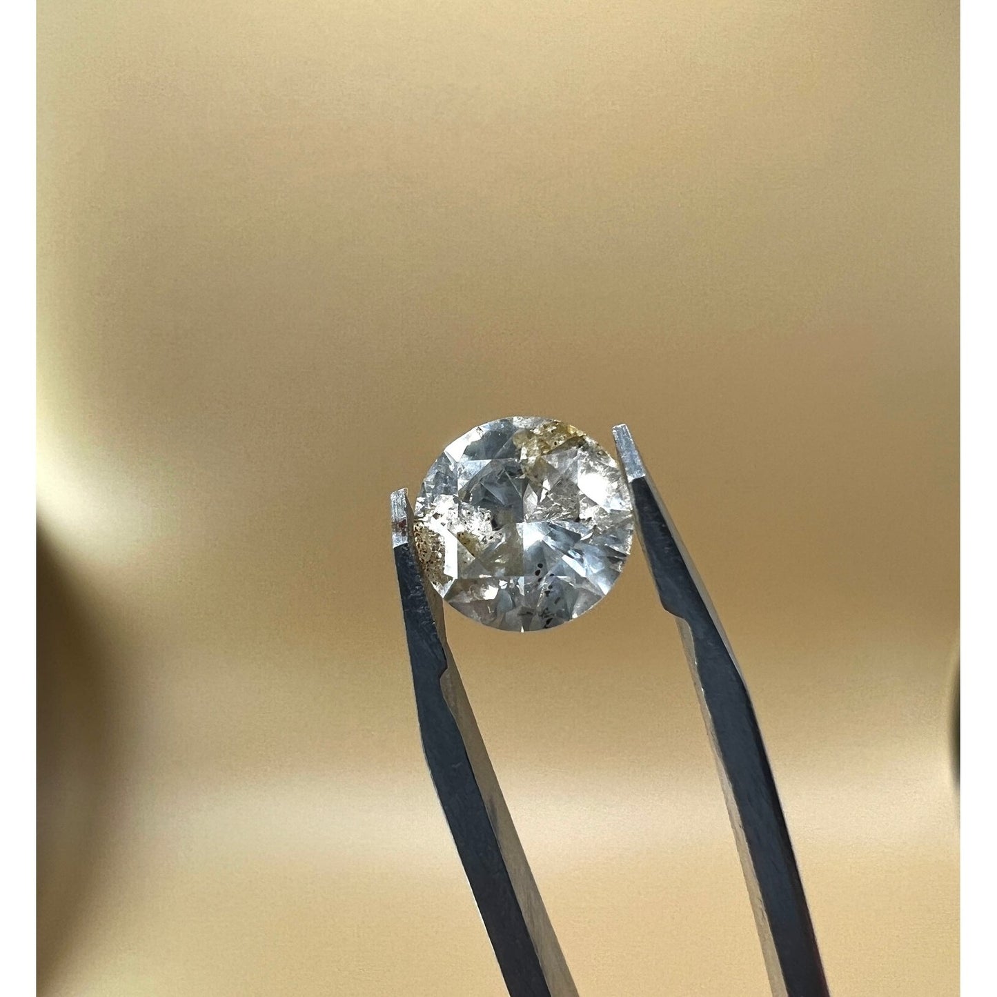 1.07 Carat Diamant Salt & Pepper rot