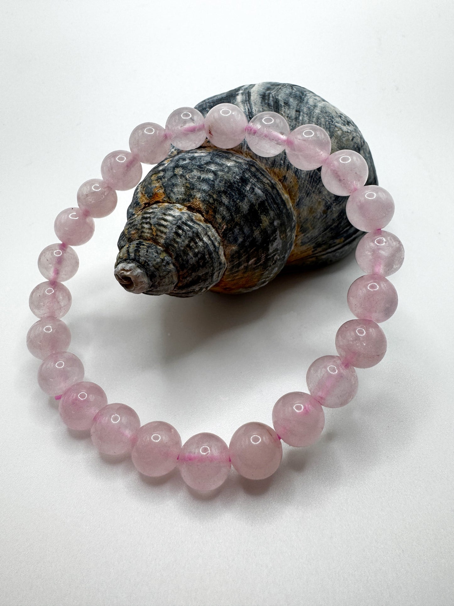 Rosenquarz Armband 8mm