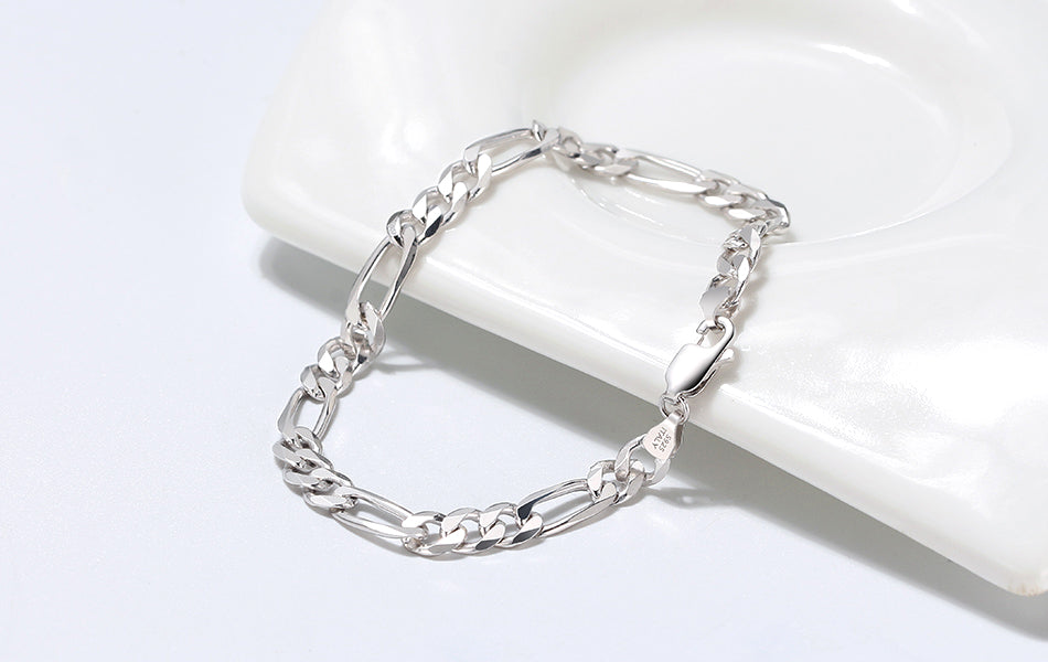 Figaro Armband Silber