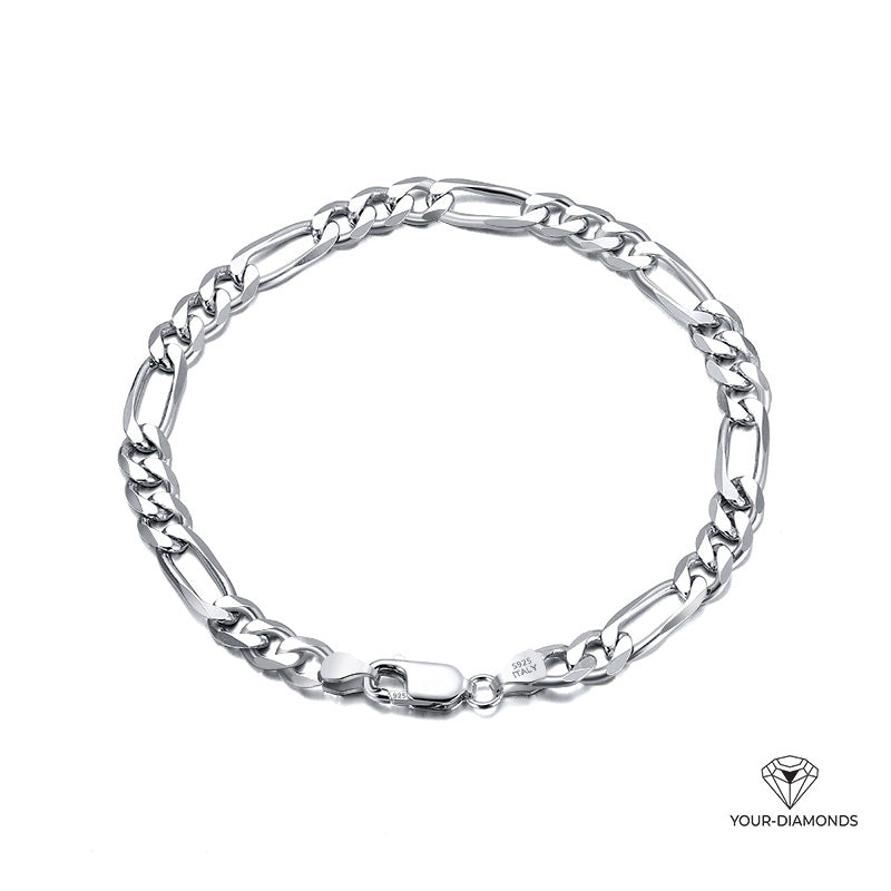 Figaro Armband Silber