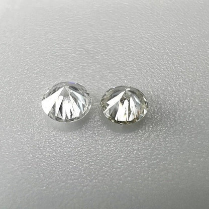 SET 2x Diamant a 0.06 ct I VS Farbe H