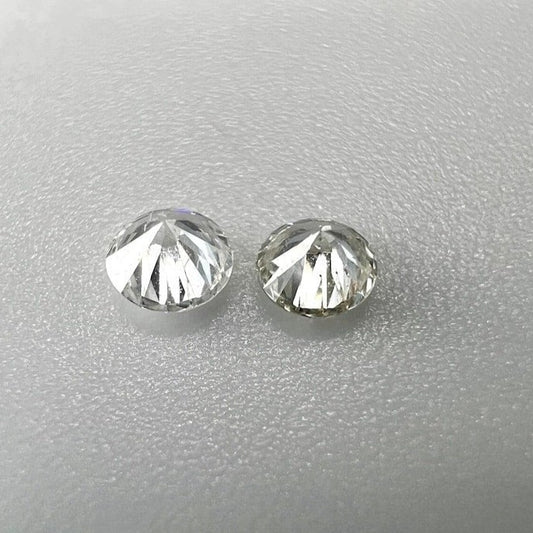 SET 2x Diamant a 0.06 ct I VS Farbe H