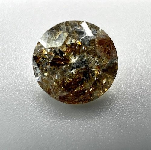 Fancy Diamant Red Salt & Pepper 1.160 Carat