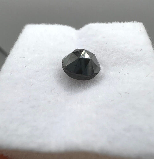 Loser Diamant Mit 1,185 Carat Schöner Fancy Schwarzer  Diamant