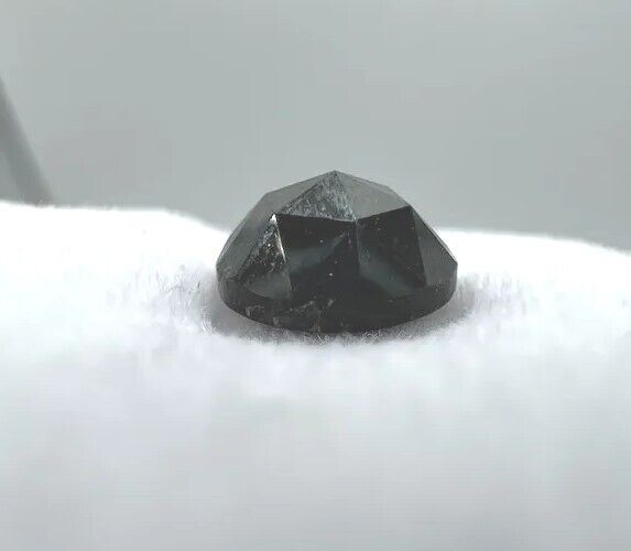 Loser Diamant Mit 01,12 Karat Schöner Schwarzer Diamant