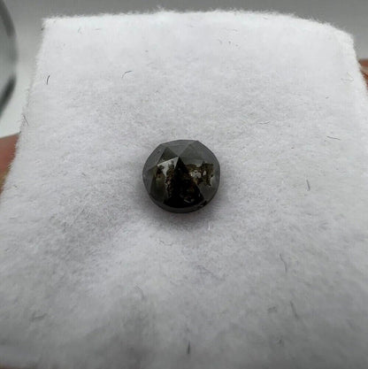 Loser Diamant Mit 0,675 Carat Schöner Fancy-Braun Schwarzer  Diamant