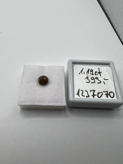 Loser Diamant Mit 1,19 Carat Schöner Fancy Dunkel  Farbener  Diamant
