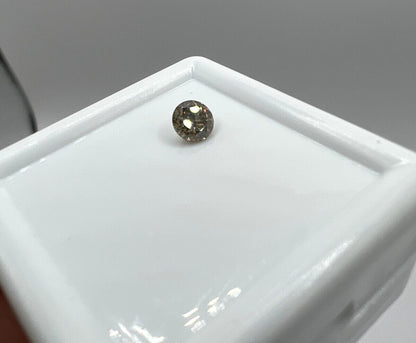 Loser Diamant Mit 0,225 Carat Schöner Champagne Farbener Diamant 