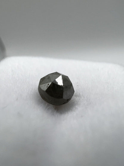 Loser Diamant Mit 0,675 Carat Schöner Fancy-Braun Schwarzer  Diamant