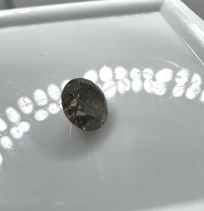 Loser Diamant Mit 0,225 Carat Schöner Champagne Farbener Diamant 